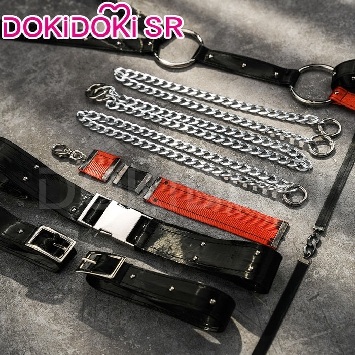 【LAST BATCH】DokiDoki-SR Anime Cosplay Costume Workwear Doujin Black Cool Casual Wear Techwear