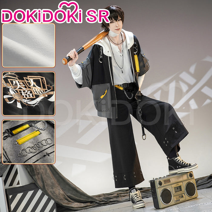 【LAST BATCH】DokiDoki-SR Anime Cosplay Costume Workwear Doujin Black Cool Casual Wear Techwear