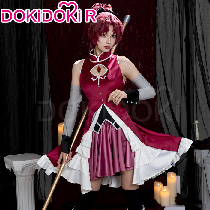 【Last Batch】【Ready For Ship】DokiDoki-R Anime Cosplay Costume Red Battle Dress