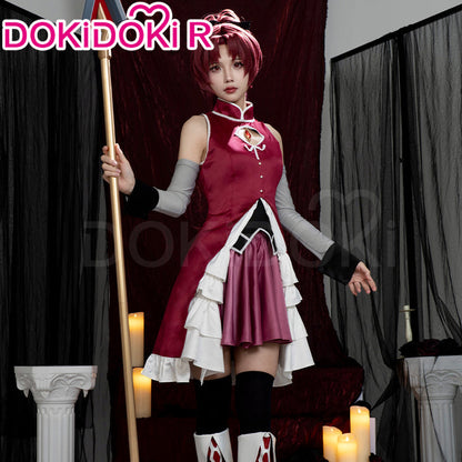 【Last Batch】【Ready For Ship】DokiDoki-R Anime Cosplay Costume Red Battle Dress