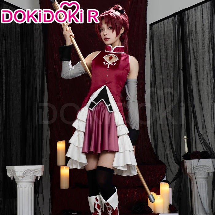 【Last Batch】【Ready For Ship】DokiDoki-R Anime Cosplay Costume Red Battle Dress