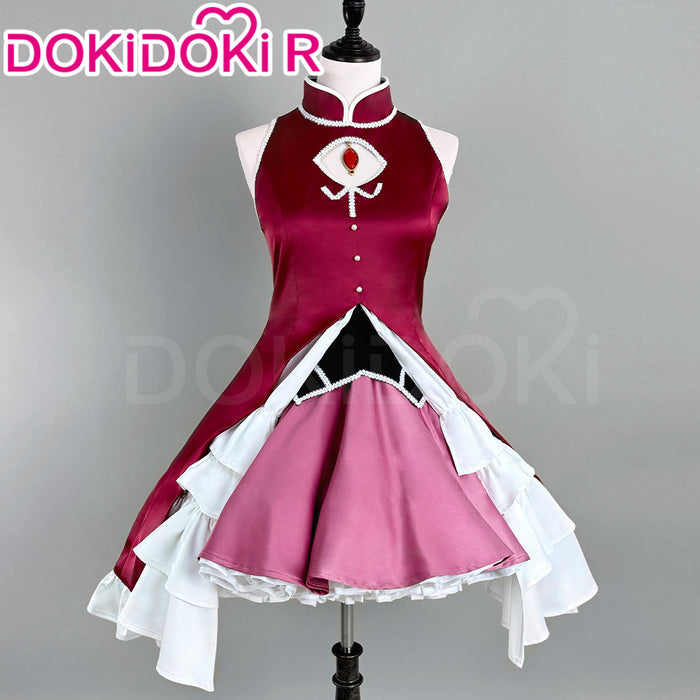【Last Batch】【Ready For Ship】DokiDoki-R Anime Cosplay Costume Red Battle Dress