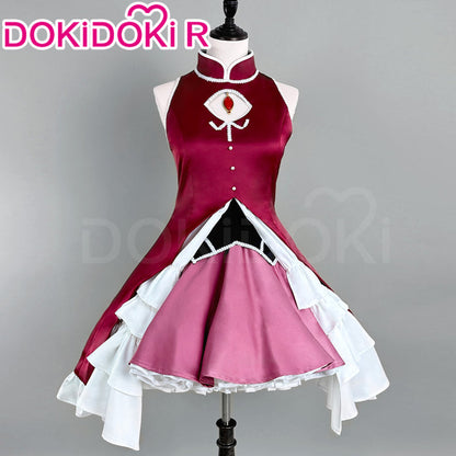 【Last Batch】【Ready For Ship】DokiDoki-R Anime Cosplay Costume Red Battle Dress