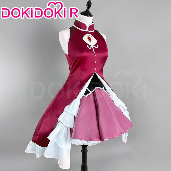 【Last Batch】【Ready For Ship】DokiDoki-R Anime Cosplay Costume Red Battle Dress