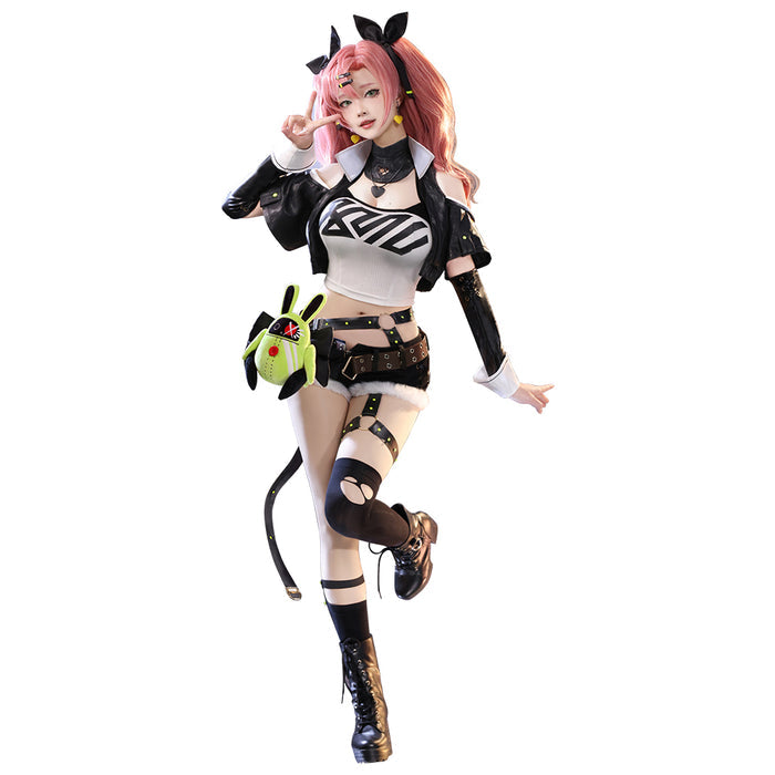 【Last Batch】【Ready For Ship】DokiDoki-SR Game Zenless Zone Zero Cosplay Nicole Demara Costume / Shoes