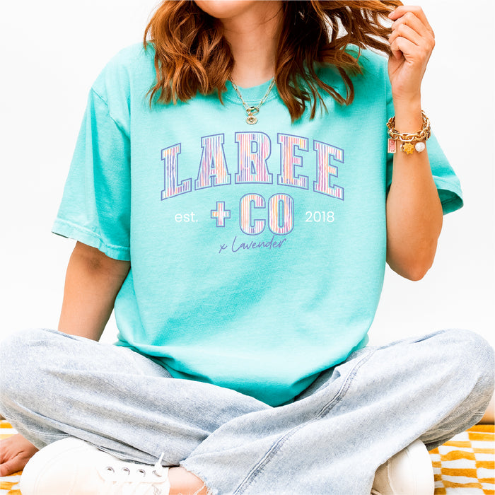 Lavender LC Pattern Tee