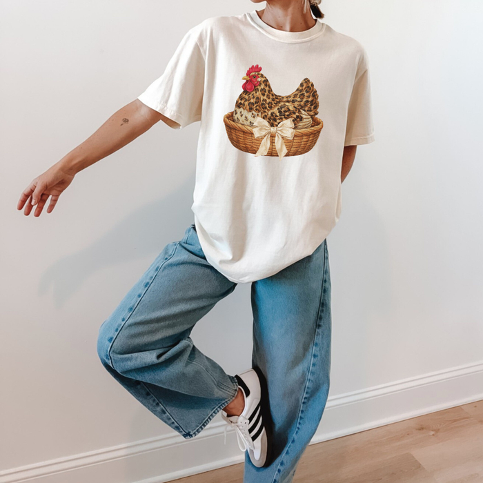 Leopard Chicken Tee
