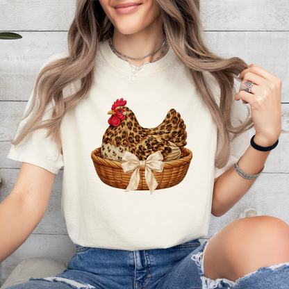 Leopard Chicken Tee
