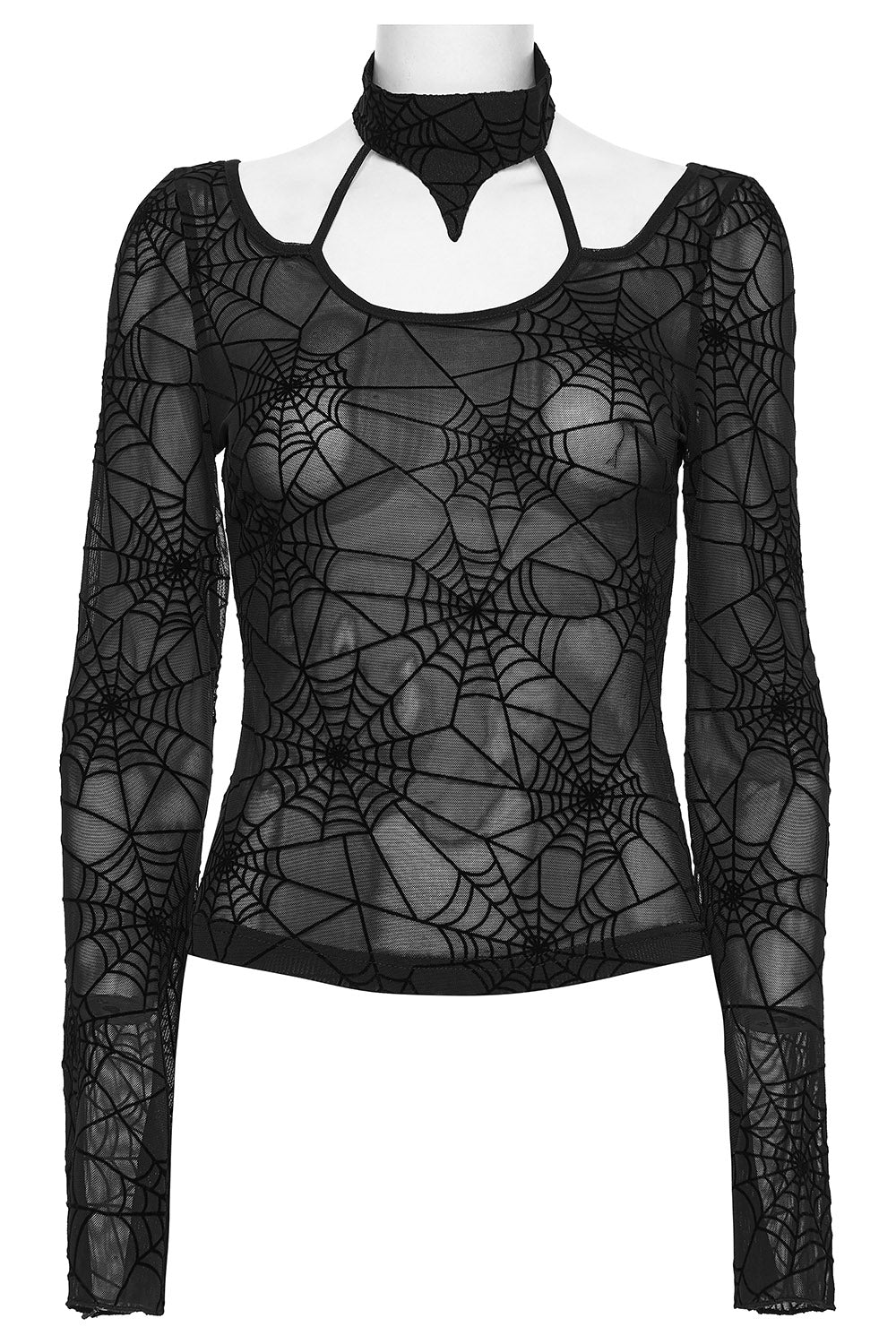 Black Widow Mesh Top