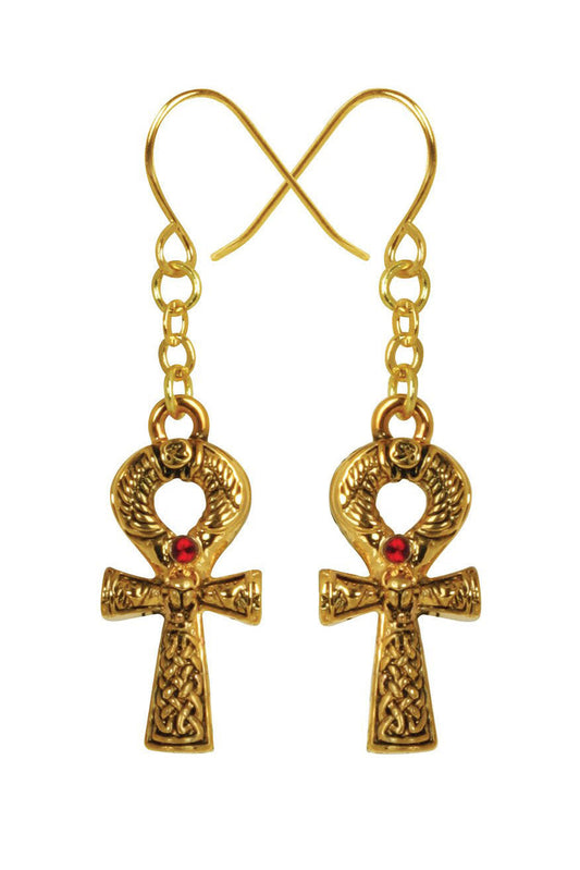 Ankh Earrings