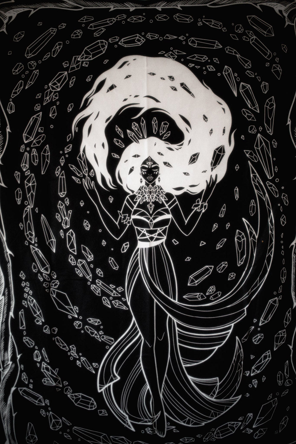 Crystal Witch Oracle Tapestry