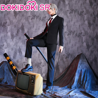 【Partial Ready For Ship】【Size S-2XL】DokiDoki-SR Manga Anime Cosplay Black Suit Costume