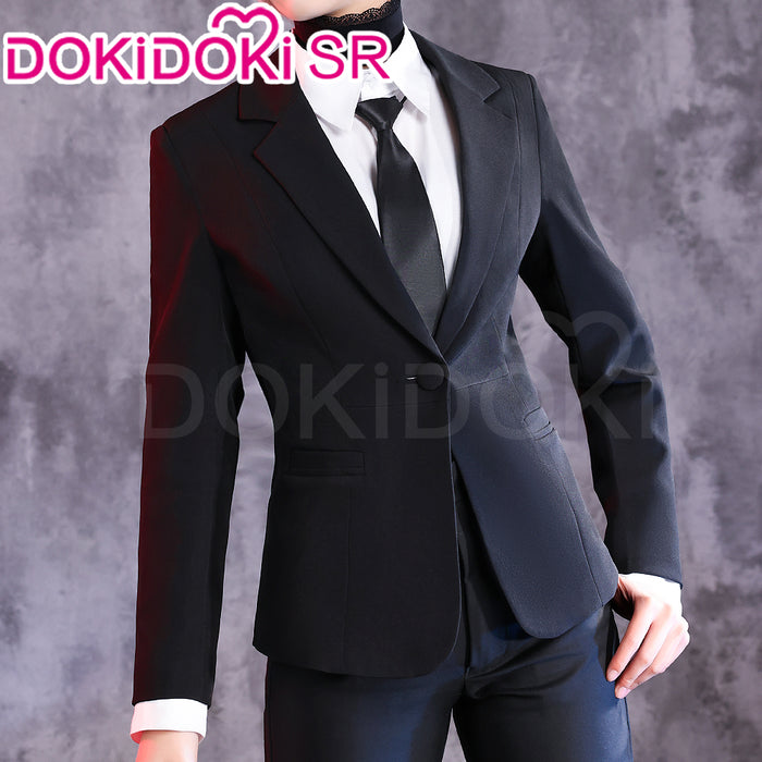 【Partial Ready For Ship】【Size S-2XL】DokiDoki-SR Manga Anime Cosplay Black Suit Costume