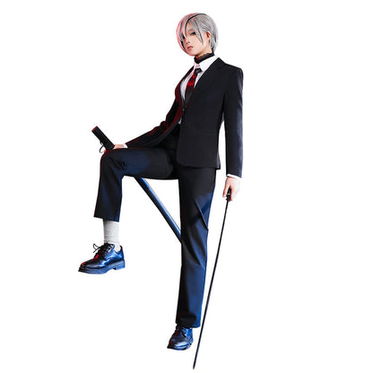 【Partial Ready For Ship】【Size S-2XL】DokiDoki-SR Manga Anime Cosplay Black Suit Costume