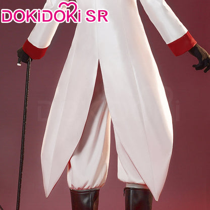 【 Partial Ready For Ship】【Size S-3XL】DokiDoki-SR Anime Hell Hotel Cosplay Costume / Hat White Suit White Halloween