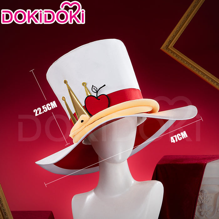 【 Partial Ready For Ship】【Size S-3XL】DokiDoki-SR Anime Hell Hotel Cosplay Costume / Hat White Suit White Halloween