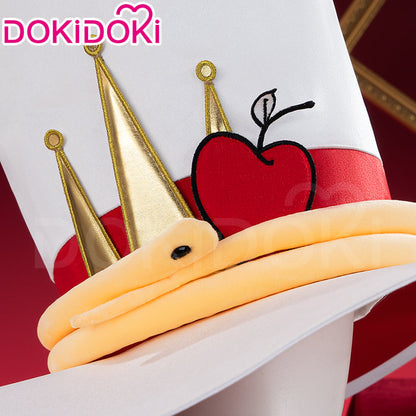 【 Partial Ready For Ship】【Size S-3XL】DokiDoki-SR Anime Hell Hotel Cosplay Costume / Hat White Suit White Halloween