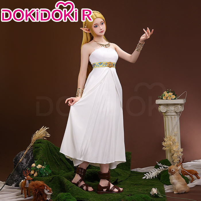【Partial Ready For Ship】【Size S-3XL】【Last Batch】DokiDoki-R Game Shoes Brown Sandals / Bangles / Necklace