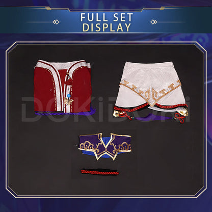 【Partial Ready For Ship】【Size XS-2XL】【Last Batch】DokiDoki-R Game Cosplay Costume Red Dress Fox
