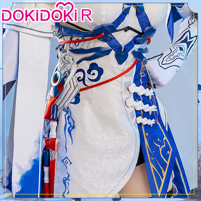 【Partial Size Ready For Ship】【In Stock】DokiDoki-R Game Honkai Impact 3 Li Sushang Cosplay  Costume / Wig / Shoes Cover Lisushang