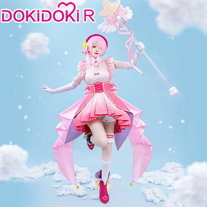 【Partial Size Ready For Ship】【In Stock】【Last Batch】DokiDoki-R Anime Cosplay Blue Pink Costume Magical Girl