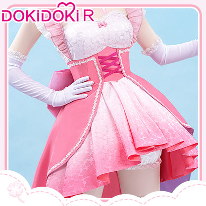 【Partial Size Ready For Ship】【In Stock】【Last Batch】DokiDoki-R Anime Cosplay Blue Pink Costume Magical Girl
