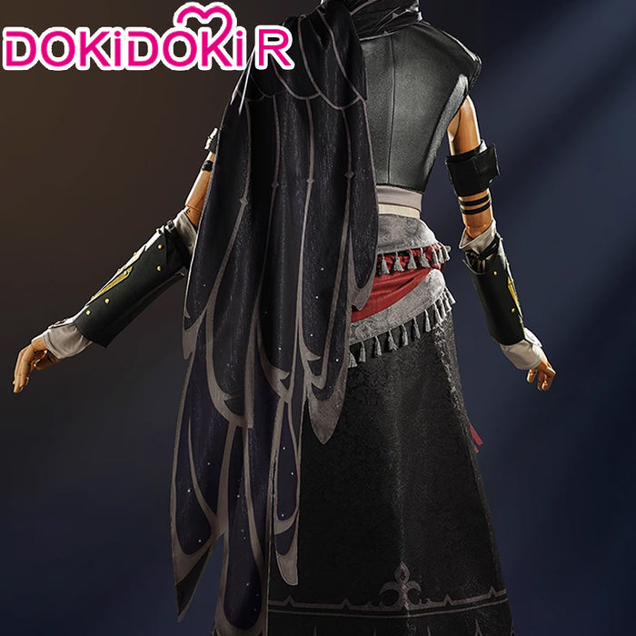 【Partial Size Ready For Ship】【Size S-2XL】DokiDoki-R Game Identity V Cosplay Antiquarian Qi Shiyi Costume Crow Qi Shi Yi idv