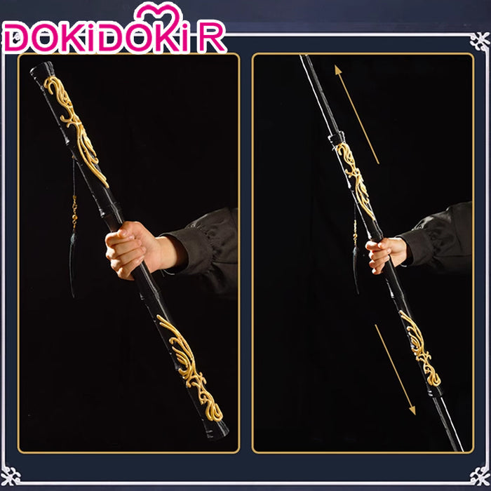 【Partial Size Ready For Ship】【Size S-2XL】DokiDoki-R Game Identity V Cosplay Antiquarian Qi Shiyi Costume Crow Qi Shi Yi idv