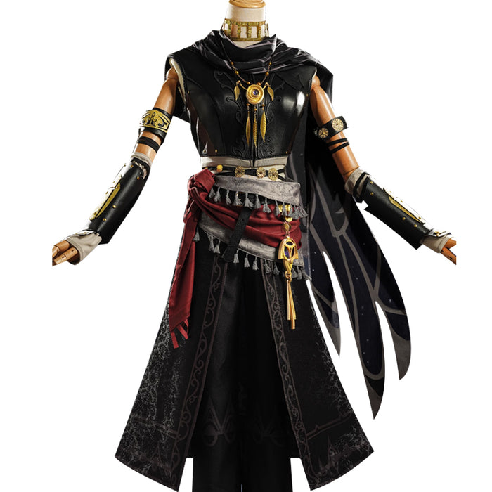 【Partial Size Ready For Ship】【Size S-2XL】DokiDoki-R Game Identity V Cosplay Antiquarian Qi Shiyi Costume Crow Qi Shi Yi idv