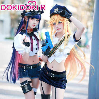 【Partially In Stock】DokiDoki-R Anime Cosplay  Costume Angel Police Uniform