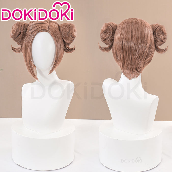 【Partially Ready For Ship】DokiDoki Anime NANA Cosplay Komatsu Nana HACHI Wig Short Straight Tan / Bun Hair / Ponytail / Hair Clip