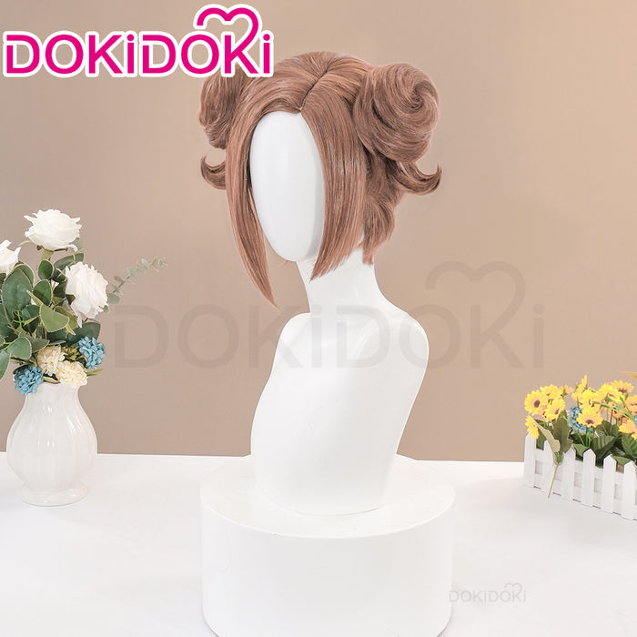 【Partially Ready For Ship】DokiDoki Anime NANA Cosplay Komatsu Nana HACHI Wig Short Straight Tan / Bun Hair / Ponytail / Hair Clip