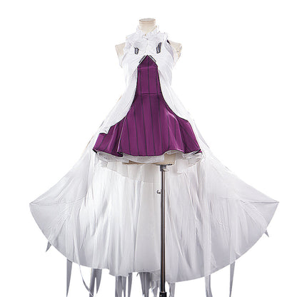 【Partially Ready For Ship】DokiDoki-R Anime Guilty Crown Cosplay Yuzuriha Inori Costume White