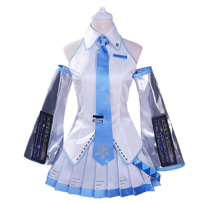 【Partially Ready For Ship】DokiDoki-R Cosplay Costume Snow Dress