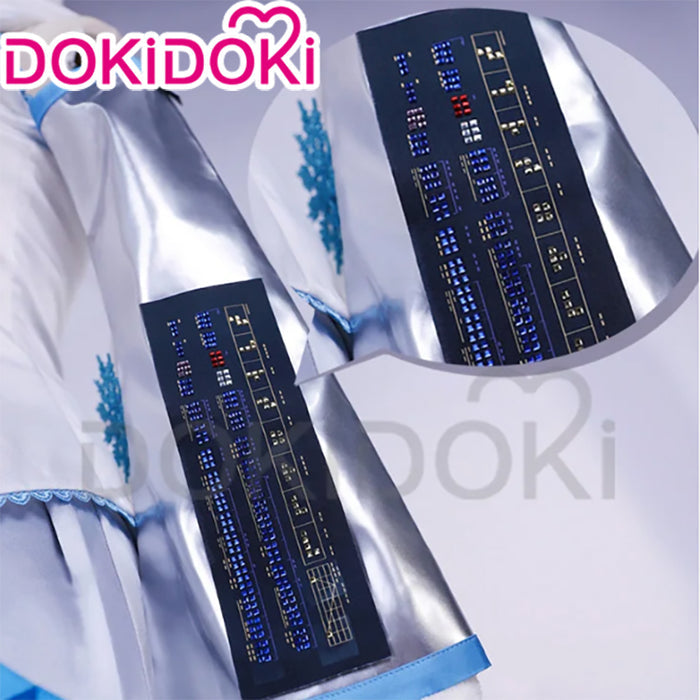 【Partially Ready For Ship】DokiDoki-R Cosplay Costume Snow Dress