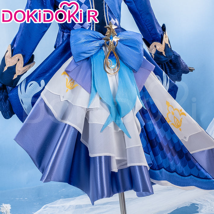 【Partially Ready For Ship】DokiDoki-R Game Genshin Impact Furina Costume Dress Focalors Fontaine Halloween