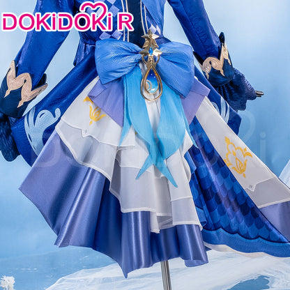 【Partially Ready For Ship】DokiDoki-R Game Genshin Impact Furina Costume Dress Focalors Fontaine Halloween