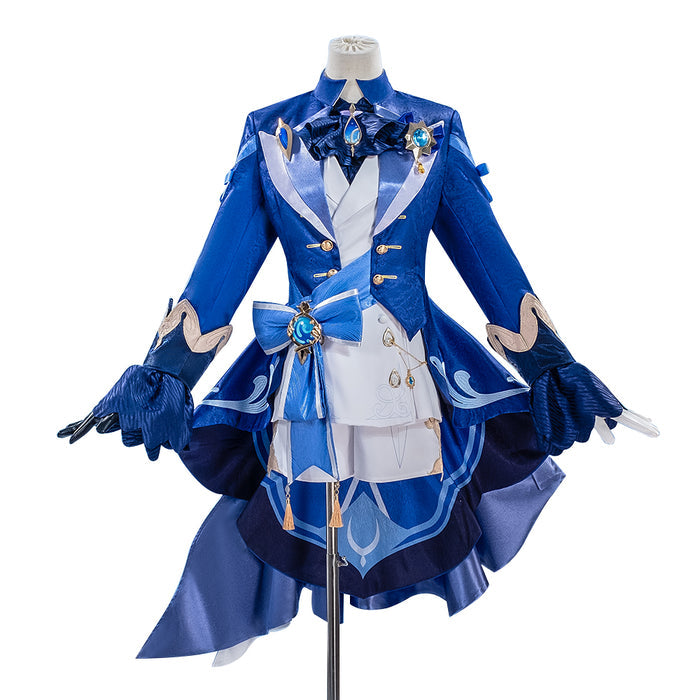 【Partially Ready For Ship】DokiDoki-R Game Genshin Impact Furina Costume Dress Focalors Fontaine Halloween