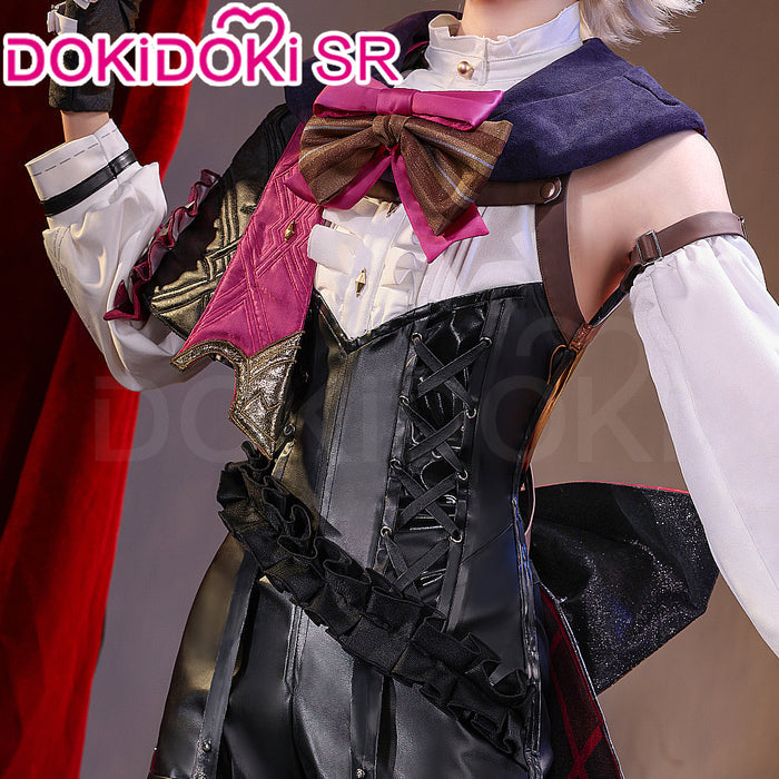 【Partially Ready For Ship】DokiDoki-SR Game Genshin Impact Cosplay Fontaine Lyney Costume / Shoes