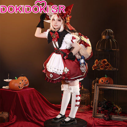 【Partially Ready For Ship】DokiDoki-SR Game Genshin Impact Cosplay Klee Blossoming Starlight Costume