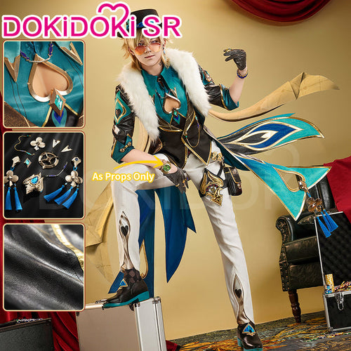 【Partially Ready For Ship】DokiDoki-SR Game Honkai: Star Rail Cosplay Aventurine Costume Shajin Halloween
