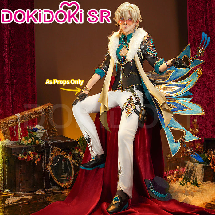 【Partially Ready For Ship】DokiDoki-SR Game Honkai: Star Rail Cosplay Aventurine Costume Shajin Halloween
