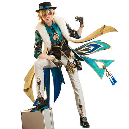 【Partially Ready For Ship】DokiDoki-SR Game Honkai: Star Rail Cosplay Aventurine Costume Shajin Halloween