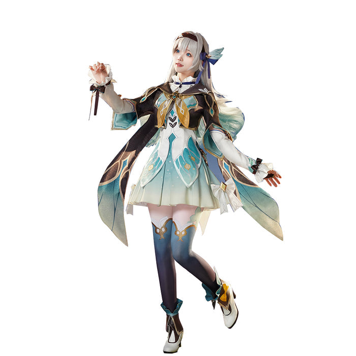 【Partially Ready For Ship】DokiDoki-SR Game Honkai: Star Rail Cosplay Firefly Costume / Shoes