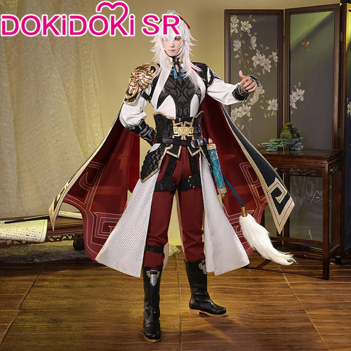 【Partially Ready For Ship】DokiDoki-SR Game Honkai: Star Rail Cosplay Jing Yuan Cosplay Costume / Shoes Jingyuan