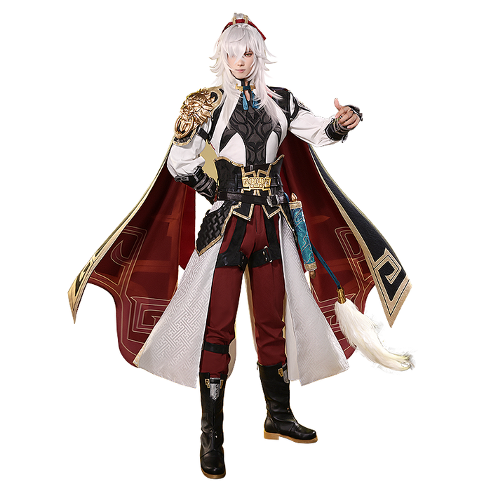 【Partially Ready For Ship】DokiDoki-SR Game Honkai: Star Rail Cosplay Jing Yuan Cosplay Costume / Shoes Jingyuan