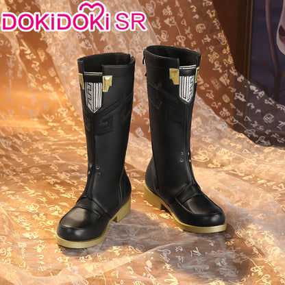 【Partially Ready For Ship】DokiDoki-SR Game Honkai: Star Rail Cosplay Jing Yuan Cosplay Costume / Shoes Jingyuan