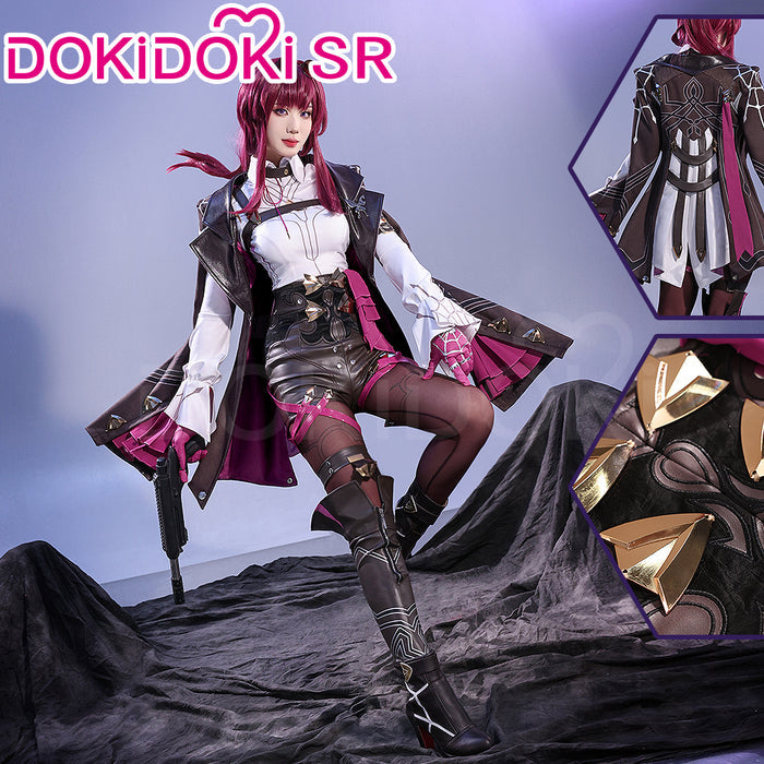 【Partially Ready For Ship】DokiDoki-SR Game Honkai: Star Rail Cosplay Kafka Cosplay Costume / Shoes