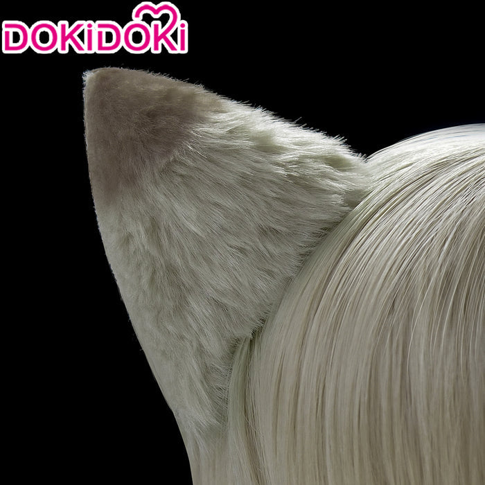 【Partially Ready For Ship】【Ears Electric /Normal Version】DokiDoki Game Genshin Impact Cosplay Lynette Ear / Tail Fontaine