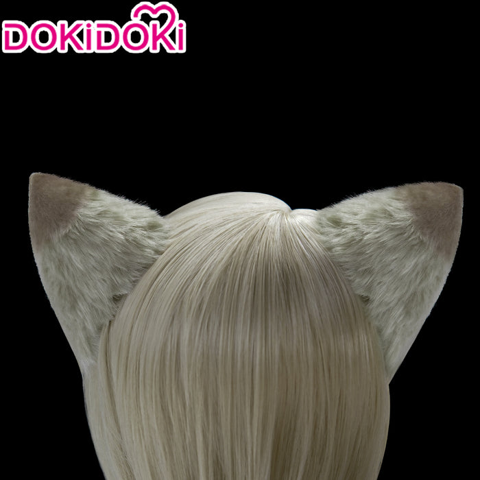 【Partially Ready For Ship】【Ears Electric /Normal Version】DokiDoki Game Genshin Impact Cosplay Lynette Ear / Tail Fontaine